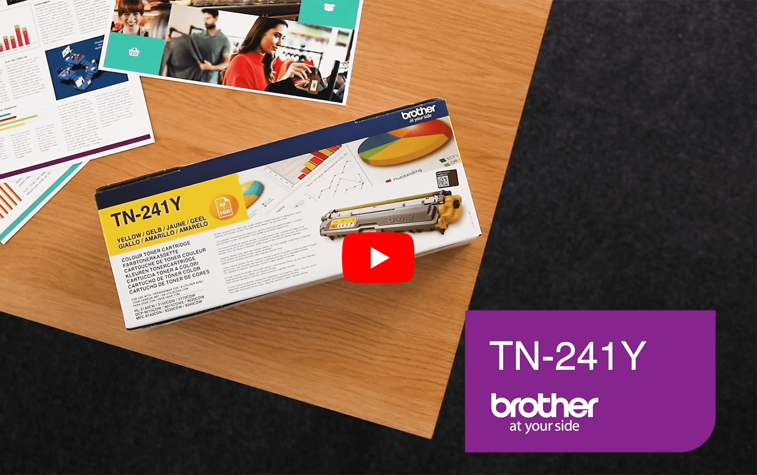 Brother TN-241Y Tonerkartusche – Gelb 5